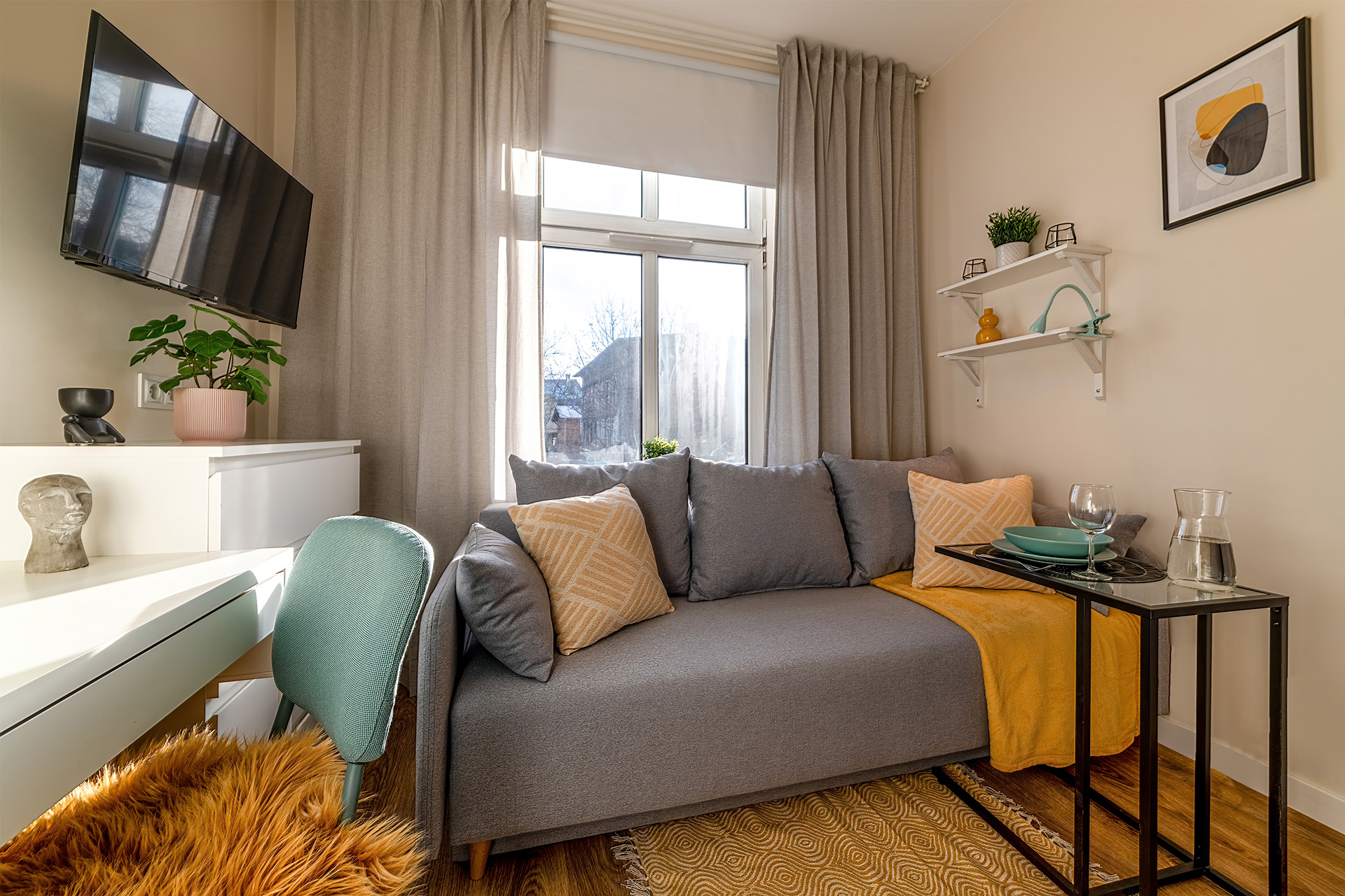 Gdańsk Aniołki, apartamenty na wynajem 20m2