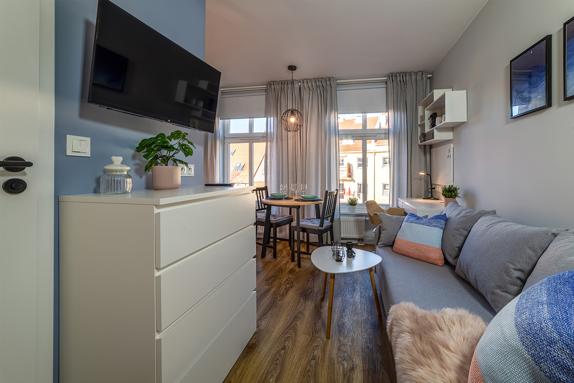 Gdańsk Aniołki, apartamenty na wynajem 20m2